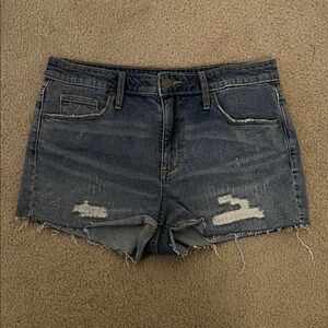 Universal Thread Blue Distressed Jean Shorts